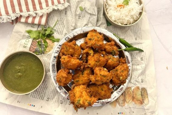 rice bhajiya