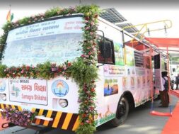 school bus for agariya children