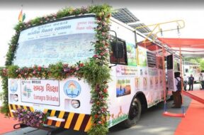 school bus for agariya children