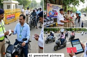 traffice police drive