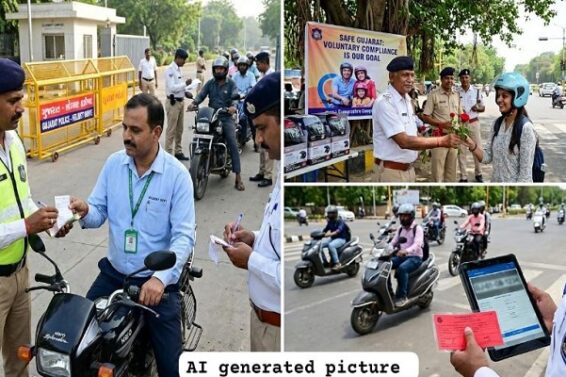 traffice police drive