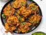 Mixed potato and onion fritters