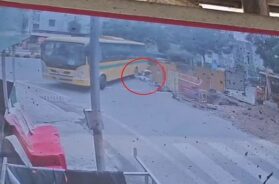Accident, scool bus