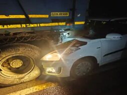 Accident, tharad highway