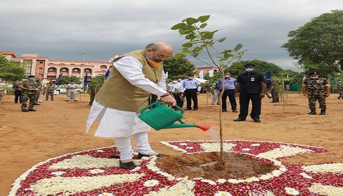 ગાંધીનગર લોકસભા વિસ્તારને હરિયાળો બનાવવા એક કરોડ વૃક્ષો વવાશે