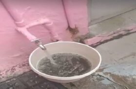 Contaminated water