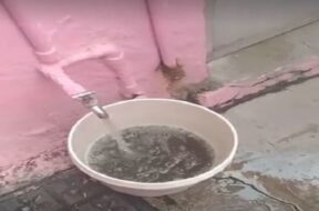 Contaminated water