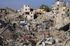 Israel attacked Gaza