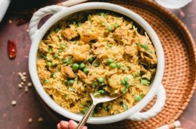 Soya Chunk Pulao