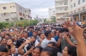 U N Maheta hospital, strike