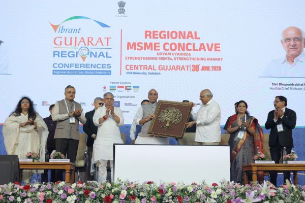 The grand success of Vibrant Gujarat Regional Conclave was lauded by GCCI