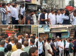 Union Minister for Jal Shakti Shri C. R. Patil visited the affected people in Surat