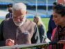 PM Modi signed the bat of which female cricketer at the Melbourne Cricket Ground?