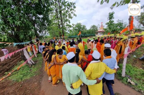 Dang’s tribal society and religious awareness through temple construction, report and photos: Alkesh Patel