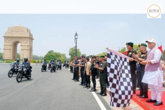 Kargil Vijay Diwas 2026: Defence Minister flags off motorcycle rally