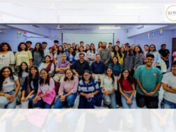 Welcome ceremony held at NIMCJ campus: Traditional welcome to new students of BAJMC
