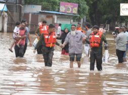 Army rescues people and moves them to safety during heavy rains in Gujarat