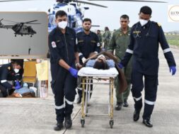 Coast Guard saves the life of a young sailor near Porbandar