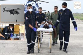 Coast Guard saves the life of a young sailor near Porbandar