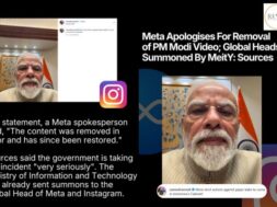 After deleting PM Modi’s FB post, Meta realized and apologized and restored it
