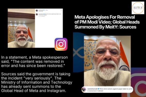 After deleting PM Modi’s FB post, Meta realized and apologized and restored it