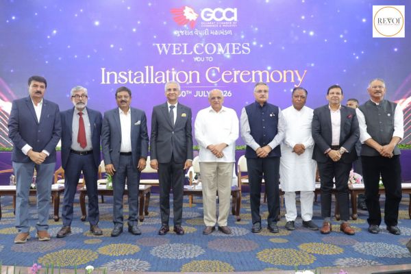 GCCI's newly elected office bearers for 2026-27 were sworn in at the inauguration ceremony