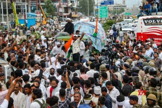 Protest over moong dal
