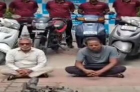 bike thief caught