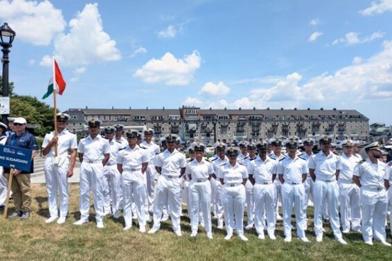grand Indian Navy parade