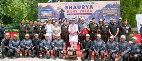 Kargil Vijay Diwas 2026: Defence Minister flags off motorcycle rally