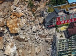 landslide in China