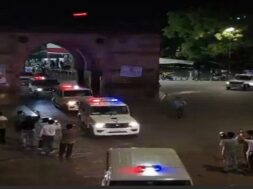police flag march, AHD