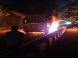 truck fire
