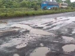 Ahmedabad-indor highway, potholes
