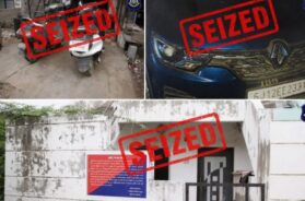 Properties of drug mafia seized in kutch