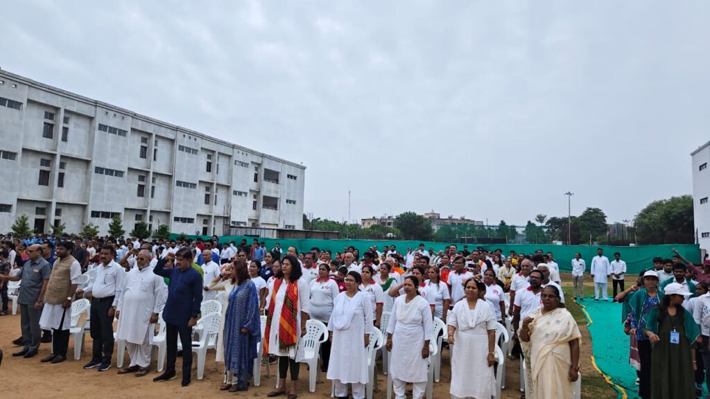 Independence Day celebration by Samarpan Arts and Commerce College