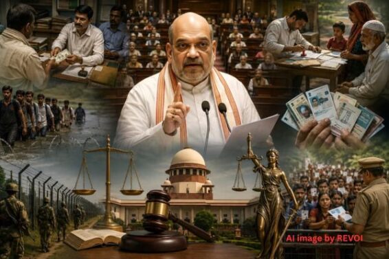 Knowledge was being shared on social media and Amit Shah locked the shop of infiltration