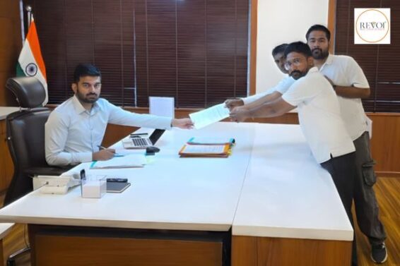 A complaint was submitted to the Collector alleging violation of rules in outsourcing recruitment in Aravalli.