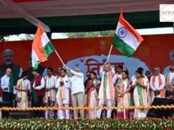 The capital became tricolor: Thousands of citizens, including students and youth, joined in