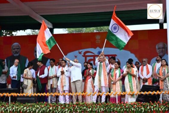 The capital became tricolor: Thousands of citizens, including students and youth, joined in