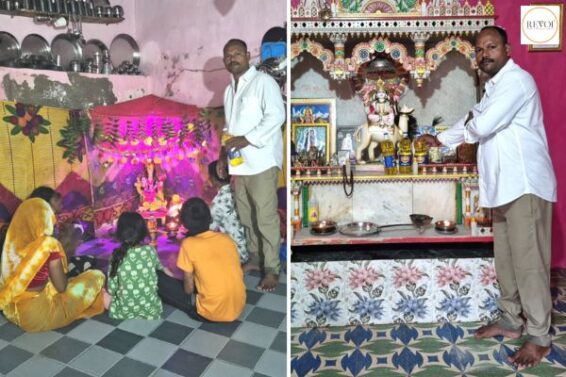 43 bottles of oil were distributed to the needy to light lamps