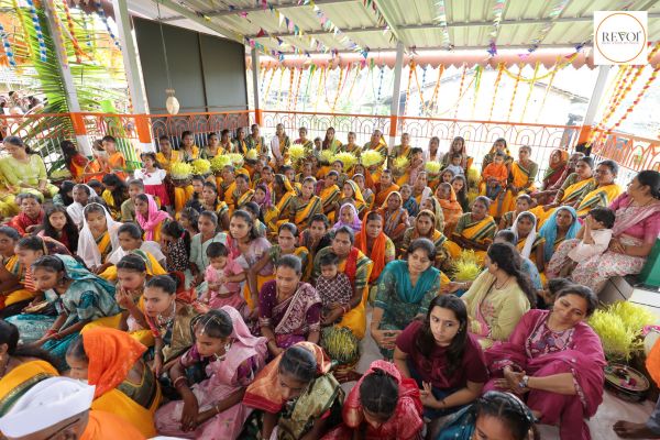 Another sacred achievement: Inauguration ceremony of 10 new Hanuman Sankalp Centers in Dang