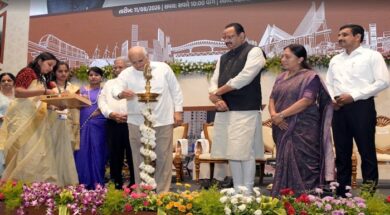 cheque distribution to the municipality
