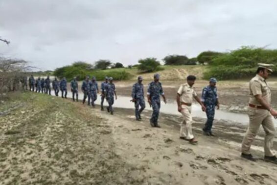 intensive patrolling in coastal area of kutch