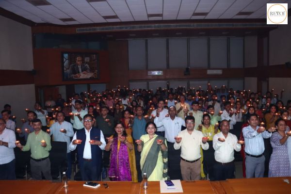 "Aashirwadna Divda" (Lamps of Blessings) program held at the Ambedkar Open University campus