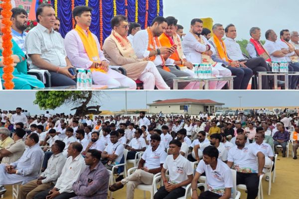 Seva Sankalp Abhiyan: Commencement of a bike rally from four holy sites in the state to Vadnagar