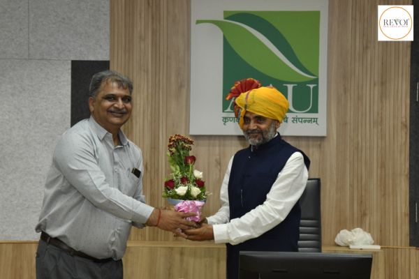 Dr. Manubhai P. Patel becomes the new Vice Chancellor of Anand Agricultural University