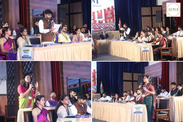 Grand organization of a ‘Youth Parliament’ at ITRA, Jamnagar, as part of the 11th Ayurveda Day celebrations.