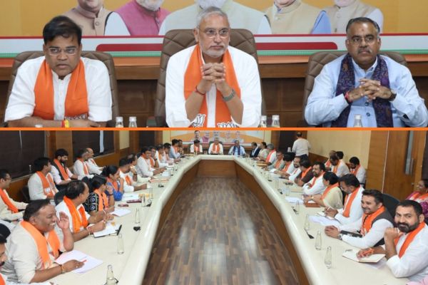The BJP will organize the ‘Seva Jyoti Kalash Yatra’ across all districts and major cities of the state on October 7.